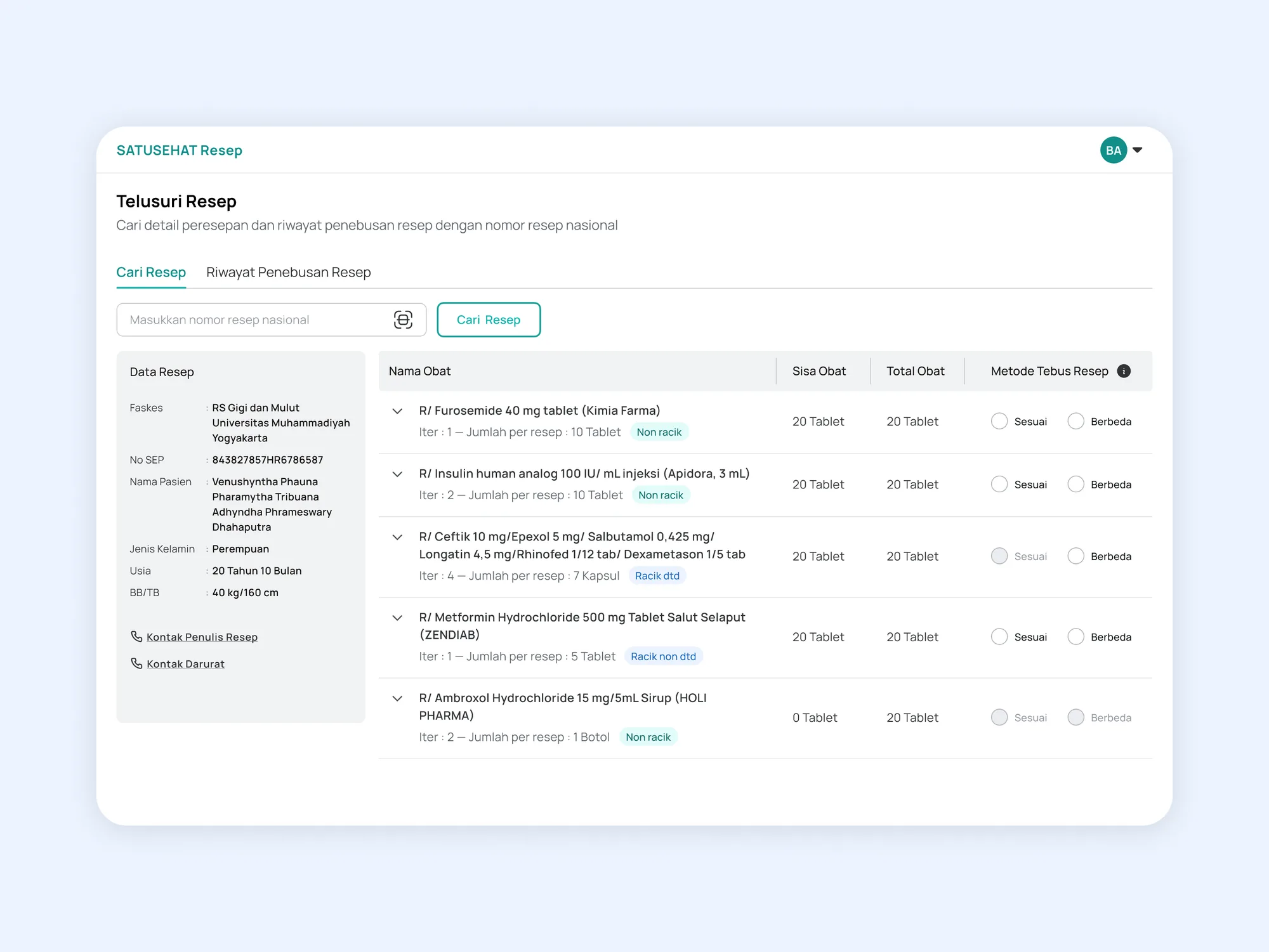 National pharmacy prescription digitization portal